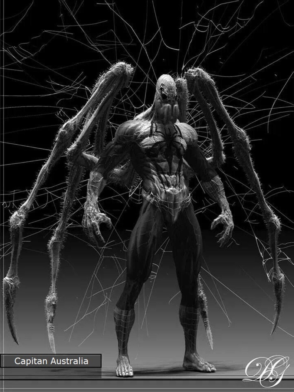 Человек паук паук монстр